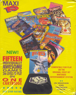 Maxi-15 Pack (Australia) (Unl) box art